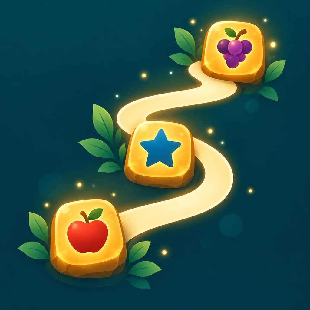 Memory Match Trail app icon